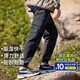 拓路者（Pioneer Camp）夏季登山褲子男純色大口袋春秋季直筒休閑長褲男士工裝褲束腳快干 灰色 XL