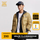 卡賓男裝90鴨絨羽絨服24秋冬新款寬松外套商場同款H3244141064 土黃色73 3XL /190/56