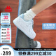 卡帕（Kappa）女鞋夏季2025新款透氣小白鞋子女款休閑運(yùn)動(dòng)板鞋女潮鞋 冰山藍(lán) 38