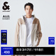 杰克·瓊斯（JACK&JONES）男裝春新款直筒Teflon面料防水背后反光字母外套男士224121061 C42 巖灰色 常規(guī) C42 巖灰色 S 170