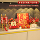 赟婭平安喜樂(lè)桌面擺件入戶玄關(guān)客廳裝飾喬遷之喜送禮入宅儀式用品全套 平安喜樂(lè)財(cái)源廣進(jìn)【五件套】