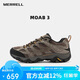 邁樂（Merrell）MERRELL邁樂男款戶外徒步鞋MOAB3防滑耐磨輕量登山徒步鞋