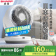 夏普（Sharp）電風(fēng)扇/桌面空氣循環(huán)扇/香薰小風(fēng)扇/臺(tái)式風(fēng)扇/離子群凈化遙控定時(shí)多角度搖頭輕音節(jié)能PJ-CA204A