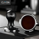 CLITON咖啡壓粉錘布粉器 填壓錘恒力意式咖啡機彈力壓粉神器平面底51mm