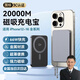 吉祥博士【3C認證-超薄小巧】磁吸充電寶66W大容量快充Magsafe無線移動電源20000毫安適用蘋果華為所有手機 頂配版【所有手機通用】快充不傷機丨歐盟電芯 20000M丨拍頂配升級終生質(zhì)保丨已售