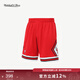 MITCHELL & NESS復(fù)古球褲 SW球迷版 NBA公牛隊(duì)籃球褲子97賽季 MN男士網(wǎng)眼運(yùn)動(dòng)短褲 紅芝加哥公牛 L