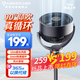 艾美特 AIRMATE啞光玄靛色海貝系列空氣循環(huán)扇90度仰吹電風扇家用靜音電扇小型強力搖頭空氣循環(huán)落地扇避免直吹 高檔啞光玄靛色【90度仰吹+3檔風+10米風】