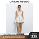 UR2025夏季新款女裝芭蕾風(fēng)超短款背心式連衣裙UYU750077 本白 S