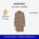 博柏利（BURBERRY）【經(jīng)典之作系列】女裝 格紋棉質(zhì)襯衫式連衣裙