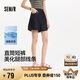 森馬（Semir）牛仔褲女遮胯顯瘦涼感直筒褲2025夏顯腿長短褲ins潮109325122002