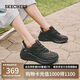 斯凱奇（Skechers）糕糕鞋女鞋夏季透氣時(shí)尚老爹鞋百搭厚底增高休閑鞋運(yùn)動(dòng)鞋117513