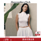 ABERCROMBIE & FITCH女裝25夏新款法式優(yōu)雅修身半高領(lǐng)莫代爾T恤背心上衣KI139-3473 白色 S (165/92A)