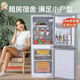 揚(yáng)子小冰箱一級(jí)節(jié)能家用省電節(jié)能小型出租房用雙門(mén)大容量電冰箱 雙門(mén)銀38L促銷(xiāo)/靜音低噪