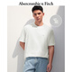 ABERCROMBIE & FITCH男裝25夏季百搭經(jīng)典小麋鹿美式寬松圓領(lǐng)短袖T恤上衣KI124-9235 白色 S (175/92A)