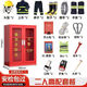 微型消防站全套消防器材柜加厚工地柜套裝滅火器存放柜消防物資柜 120*90*40二人（高配套餐）02款