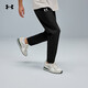 安德瑪（UNDERARMOUR）春夏Rival男子梭織運動休閑長褲1390150 黑色001 L