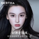 貝爾莎（bertha）貓眼眼鏡近視可配度數(shù)女超輕鈦架女防藍(lán)光高級感素顏方圓臉眼鏡框 銀框 SVC 單買鏡架[可試戴]