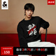 杰克·瓊斯（JACK&JONES）秋冬本命生肖龍年新年款針織衫男裝寬松龍字國潮風(fēng)圓領(lǐng)男士毛衣 E40黑色 L 180