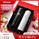 Vanow情侶款保溫杯男女一對(duì)高顏值新婚禮物創(chuàng)意水杯子伴手禮定制印logo 商務(wù)黑+素雅白【刻字聯(lián)系客服】
