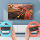 G-STORY體感游戲兒童任天堂switch2體感運動套裝sports配件ns舞力全開馬里奧賽車ARM有氧拳擊健身環(huán)大冒險 SW方向盤紅藍