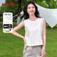 班尼路（Baleno）純棉無(wú)袖背心女夏外穿2025新款內搭無(wú)袖T恤女寬松休閑打底小吊帶
