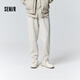 森馬（Semir）【男褲福袋】休閑褲男夏秋季潮流簡(jiǎn)約寬松褲子 C款【加絨慢跑褲】-貝殼卡 XL