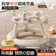 夢(mèng)多福學(xué)步車(chē)防o型腿嬰兒2025款寶寶防側(cè)翻手推車(chē)9個(gè)月以上助步6-18個(gè)月 高配咖|玩具盤(pán)+靜音輪+音樂(lè) 兒童可折疊多功能三合一學(xué)步車(chē)