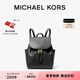 MICHAEL KORS邁克高仕 MK Cheryl 中號翻蓋抽繩雙肩包書(shū)包女包 黑色 001 中號
