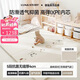 月亮故事LUNASTORY嬰兒爬爬墊寶寶防滑折疊爬行墊PU加厚家用ixpe透氣款200*180*4cm