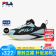 FILA 斐樂童鞋兒童跑步鞋冬季新款男女大童旋鈕BOA運動鞋 傳奇藍/香堇藍-NC 37碼 內(nèi)長23.5cm