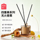 名創(chuàng)優(yōu)品（MINISO）四重奏系列無火香薰 柑橘與琥珀140ml節(jié)日生日禮物女