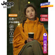 JEEP SPIRIT玫瑰的故事劉亦菲黃亦玫同款沖鋒衣女春秋三合一戶外工裝夾克外套 向日葵黃【春秋單層外套】 M 推薦【100斤-120斤】
