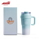 AVIA愛(ài)威亞冰霸杯高顏值不銹鋼保冷大容量水杯ins風(fēng)可愛(ài)保溫杯 白藍