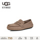 UGG春季新款男士舒適淺口豆豆鞋樂福鞋 1166762 SKP|煙羽灰色 43 