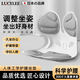 LUCYLEE日本品牌人體工學(xué)椅喂奶護(hù)腰神器床上靠背腰墊矯姿孕婦哺乳座椅護(hù) 灰色護(hù)腰坐墊【月亮款雙倍加厚】