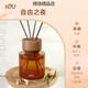 IEU自然系列無火藤條香薰禮盒家用室內(nèi)持久留香生日禮物 冰川玉 自由之夜