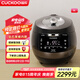 福庫（CUCKOO）黑晶鉆電飯煲家用2-8個人韓國原裝進口大容量高壓電飯鍋智能語音定時多功能IH高壓鉆石聚能內(nèi)膽 AH1080FD 5L