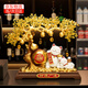 貝漢美（BHM）發(fā)財(cái)樹(shù)新店開(kāi)業(yè)擺件高檔招財(cái)貓送人開(kāi)張搬家喬遷禮物辦公室裝飾品 【京倉(cāng)速發(fā)】精美禮盒- 財(cái)源廣進(jìn)