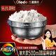 歐樂多（Olodo）德國純鈦碗家用雙層加厚飯碗面碗防燙防摔鈦碗兒童成人碗輕質(zhì)便攜 99.9%真鈦寬邊雙層[鈦本色]500ML