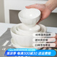 順祥輕奢碗碟套裝陶瓷米飯碗家用高檔釉下彩純白簡(jiǎn)約碗盤(pán)餐具湯面碗 5英寸飯碗