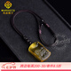 MARDOTG黃水晶吊墜男士火麒麟護(hù)身符項(xiàng)鏈麒麟護(hù)主掛件禮物