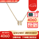 愛馬仕（HERMES）項(xiàng)鏈女Mini Pop H吊墜琺瑯項(xiàng)鏈女士 送女友老婆生七夕情人節(jié)禮物 奶茶灰色琺瑯/黃金色
