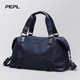 PEPL旅行包男女【防潑水面料】可套拉桿箱短途出差手提包多功能行李包 藏青大號【干濕分離/五金配件】