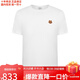 KENZO 高田賢三 男士虎頭刺繡裝飾 圓領(lǐng)短袖T恤 FB55TS0034SA 白色(01B) L