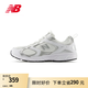 NEW BALANCE NB官方男鞋女鞋復(fù)古舒適百搭老爹鞋408系列 白色/銀色 ML408WM 41.5 腳長26CM