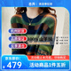 古升高端品牌純羊絨衫女100%山羊絨套頭秋冬厚款針織圓領(lǐng)毛衣打底上衣 綠色 2XL （135-150斤）