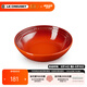 酷彩（Le Creuset）炻瓷18cm麥片碗 創(chuàng)意沙拉水果菜盤家用多功能碗漸變色 18厘米麥片碗辣椒紅色