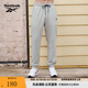 Reebok銳步官方男女同款PANTS運動休閑舒適針織長褲 23RMF605UGG4 灰色 2XL