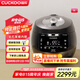 福庫（CUCKOO）黑晶鉆電飯煲家用2-8個人韓國原裝進口大容量高壓電飯鍋智能語音定時多功能IH高壓鉆石聚能內(nèi)膽 AH1080FD 5L