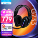 羅技（G）G733無線電競游戲耳機頭戴式 電腦耳機耳麥usb 2.4g無線7.1環(huán)繞聲csgo fps吃雞耳機絕地求生輕量化 黑色